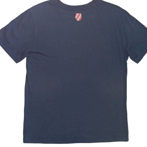 K-Swiss Tshirt Size Small  Unisex or Women's  PTP 19.5 Length 27" Color Dark Gre - Picture 4 of 7